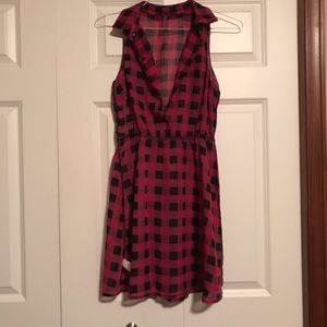 Xhilaration sleeveless blouse dress